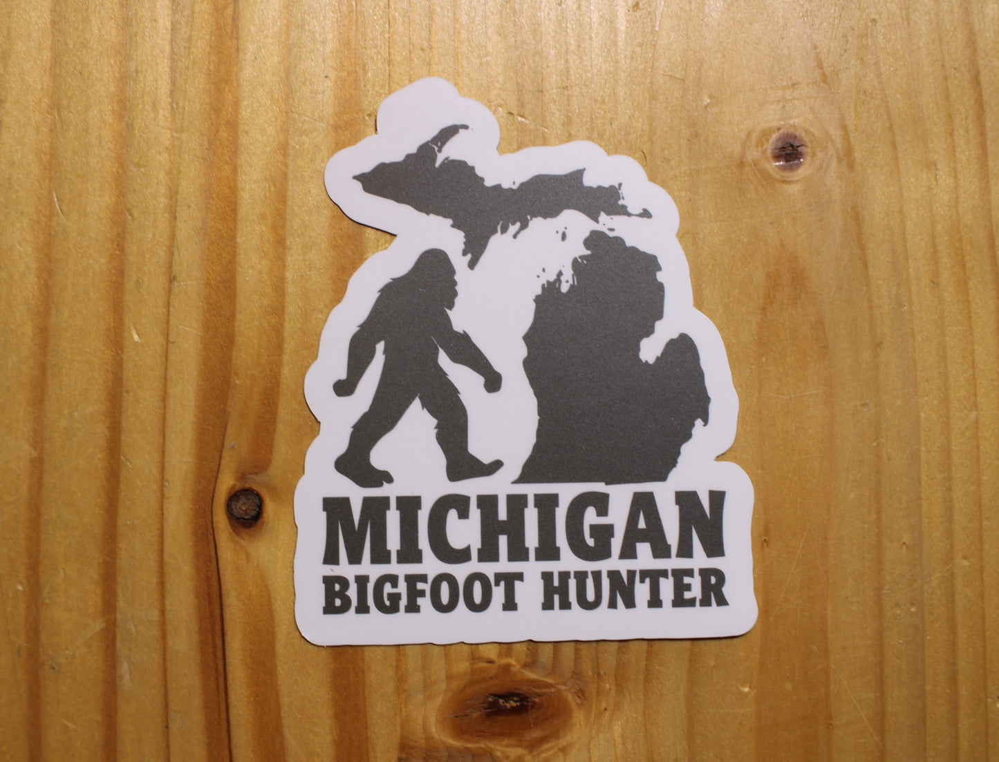 Michigan Bigfoot Sticker
