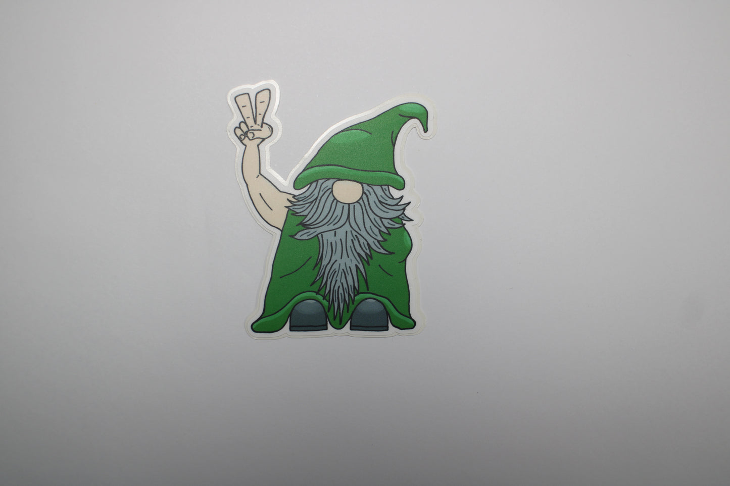 Peace Gnome Sticker