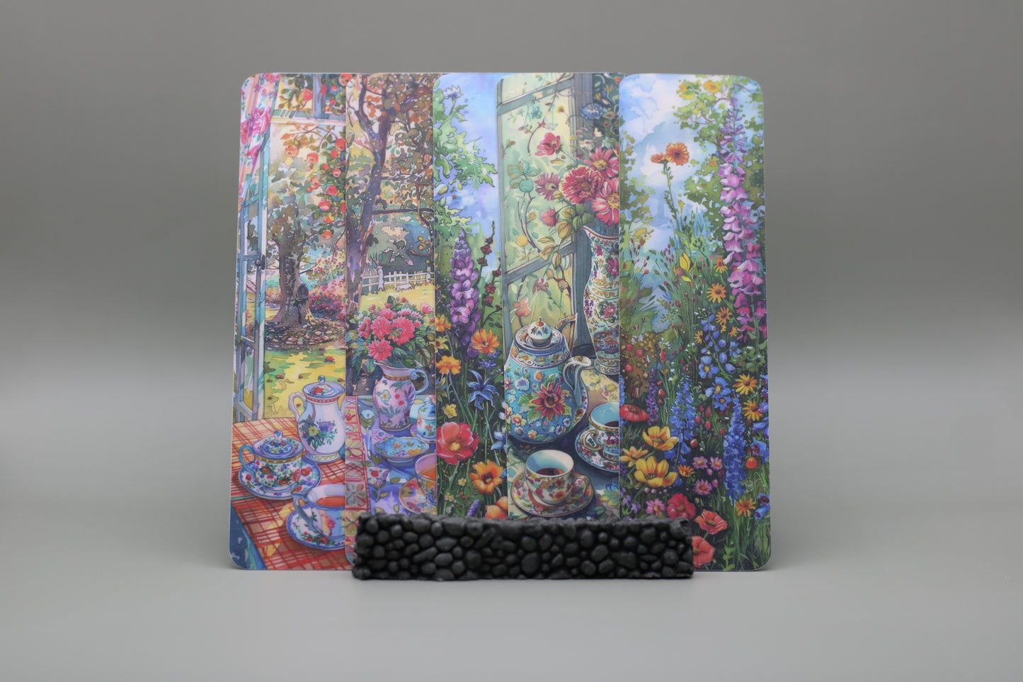 Floral Tea Bookmark Set| Wildflowers |Literature