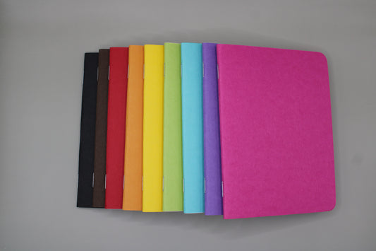 Beautiful Notebook Set| 9 Colorful Blank Pocket Notebook Set Line Free Notebook