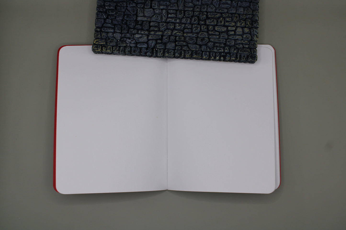 Red Pocket Notebook| Memo book| Line Free Notebook