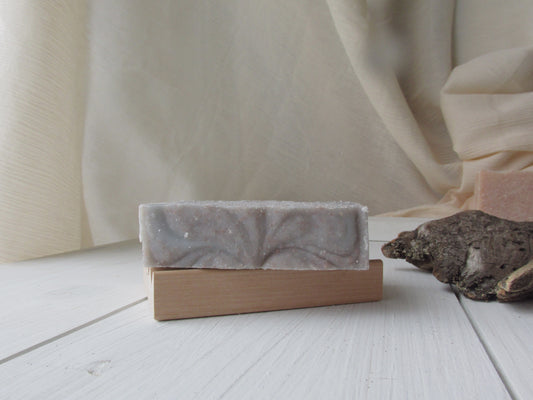 Refresh Sea Salt Soap | Peppermint Eucalyptus Spa Bar | Handmade Natural Salt Soap | Palm-Free Artisan Soap