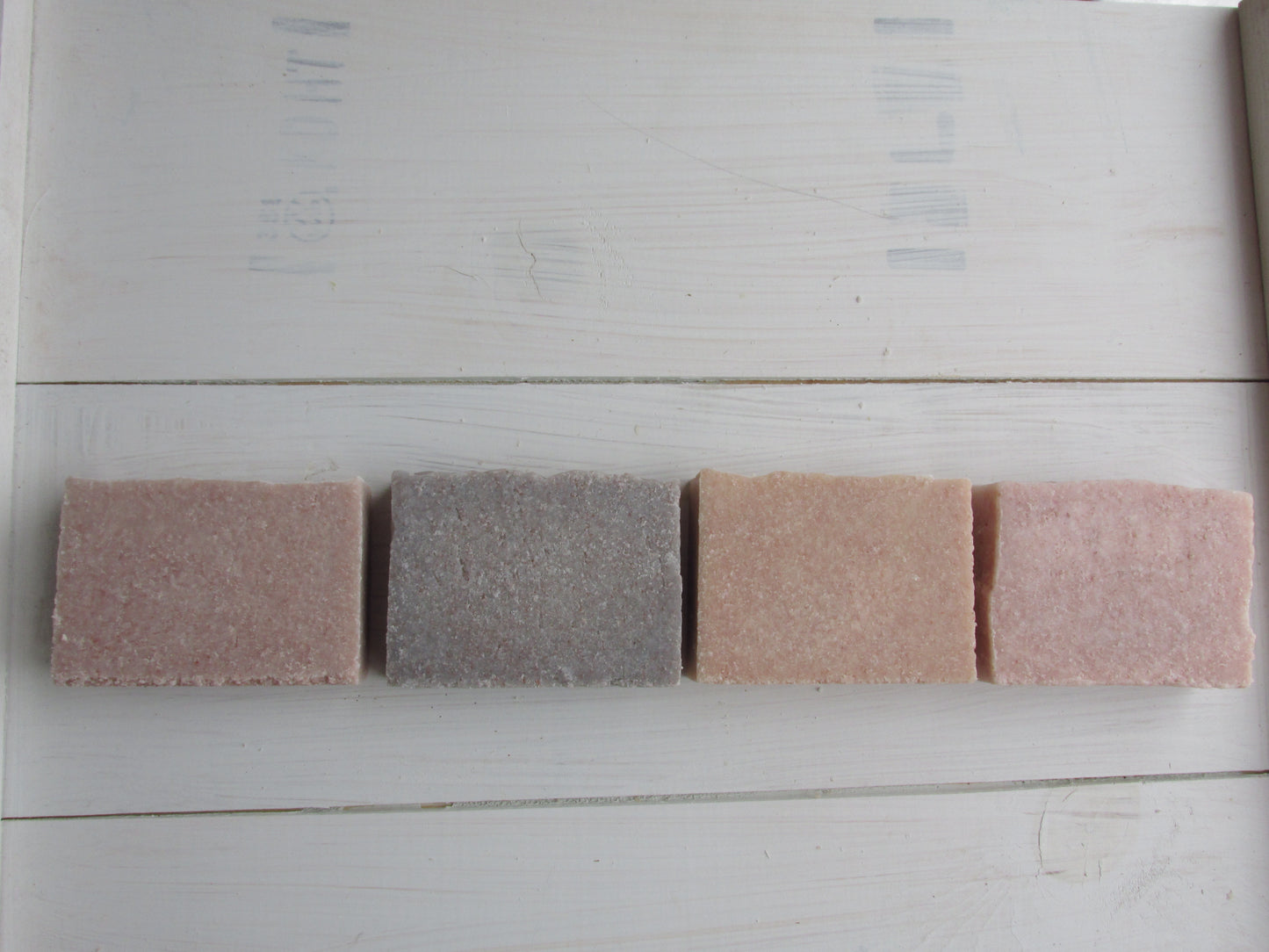 Spa Collection Soap Set | 4 Sea Salt Spa Bars | Natural Handmade Salt Soap Bundle | Self Care Gift Set