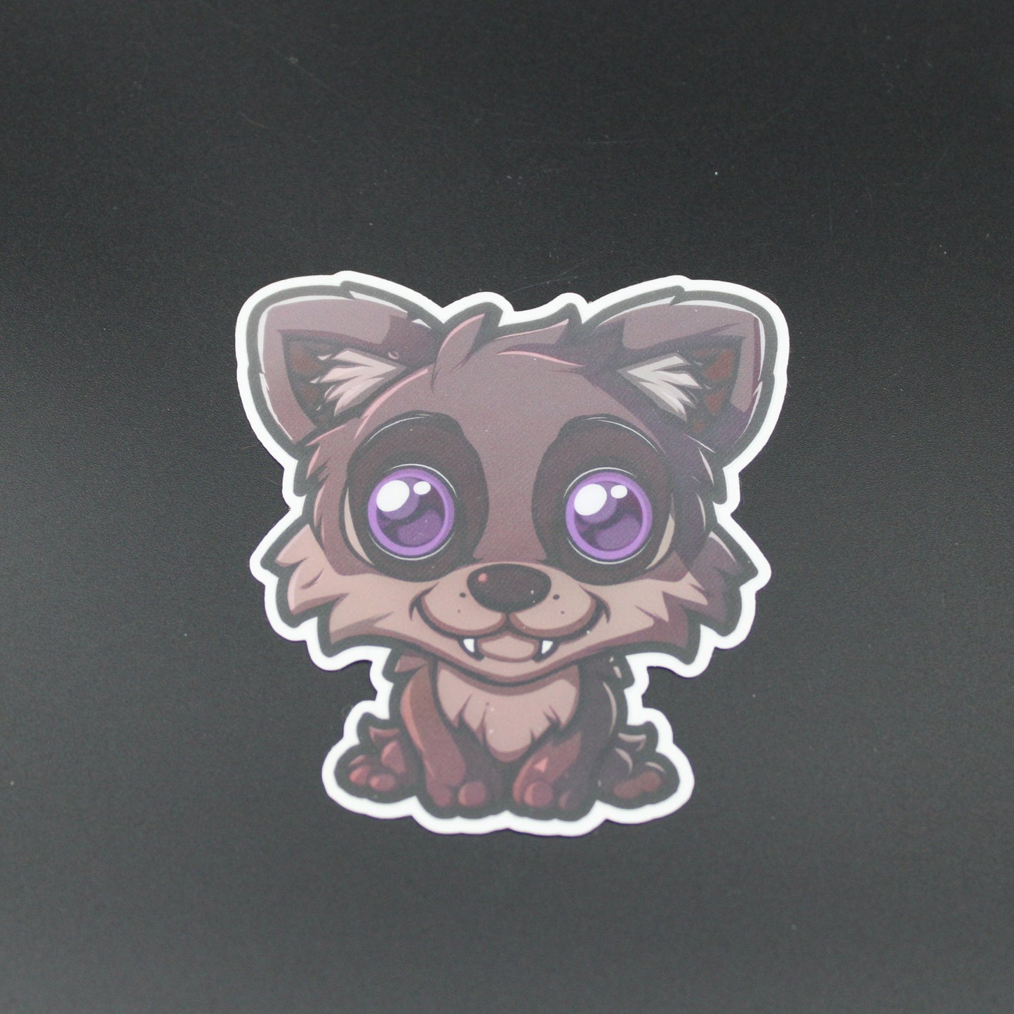 Baby Werewolf Cute Cryptid Waterproof Vinyl Sticker