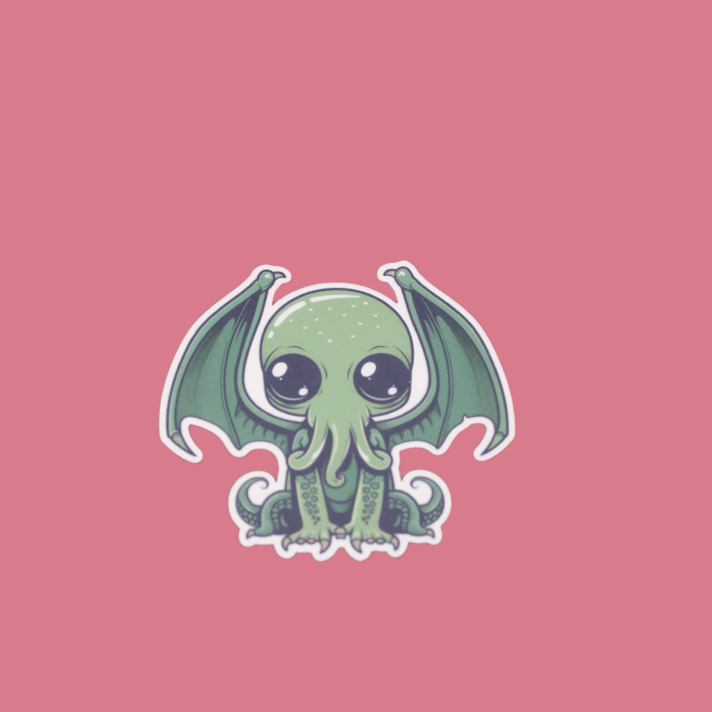 Baby Cthulhu Cute Cryptid Waterproof Vinyl Sticker Cute-thulhu Cutethulhu