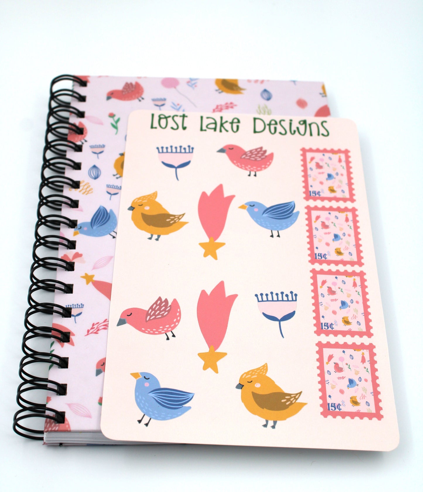 Three Little Birds Spiral Hardcover Notebook Gift Set