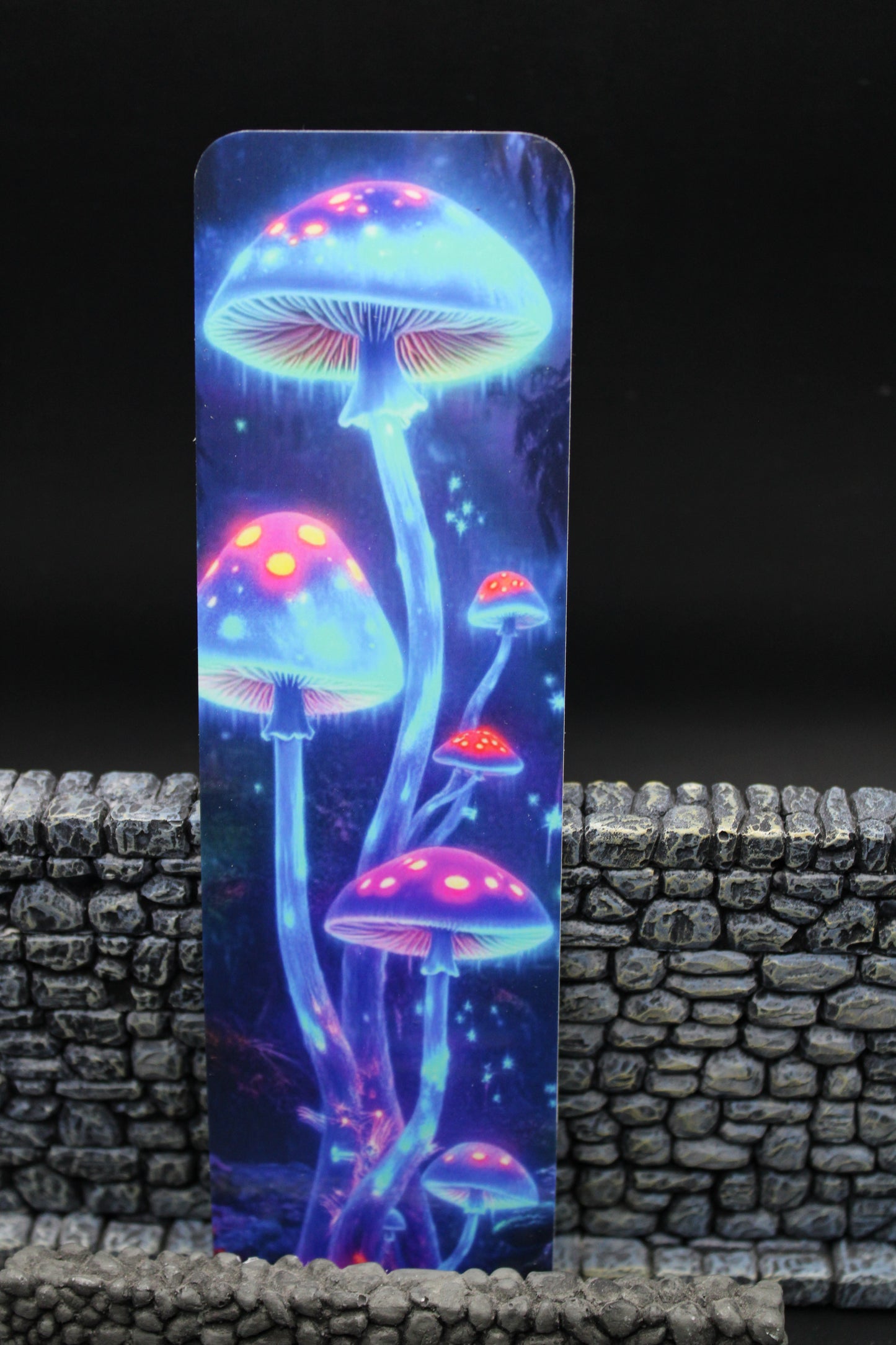 Glowing Fairy Mushrooms Bookmarks