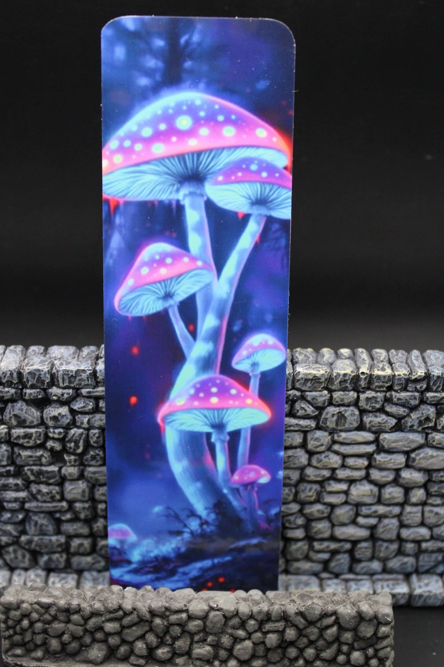 Glowing Fairy Mushrooms Bookmarks