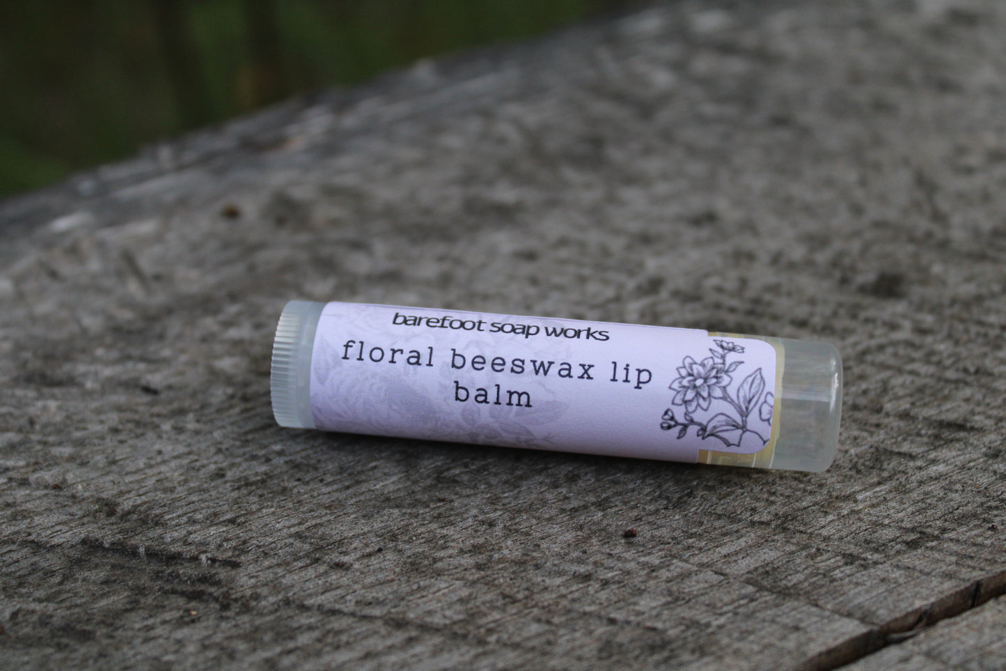 Floral Beeswax Lip Balm