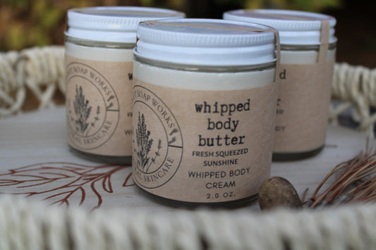 Fresh Squeezed Sunshine Whipped Body Butter | Citrus Mango Avocado Glow