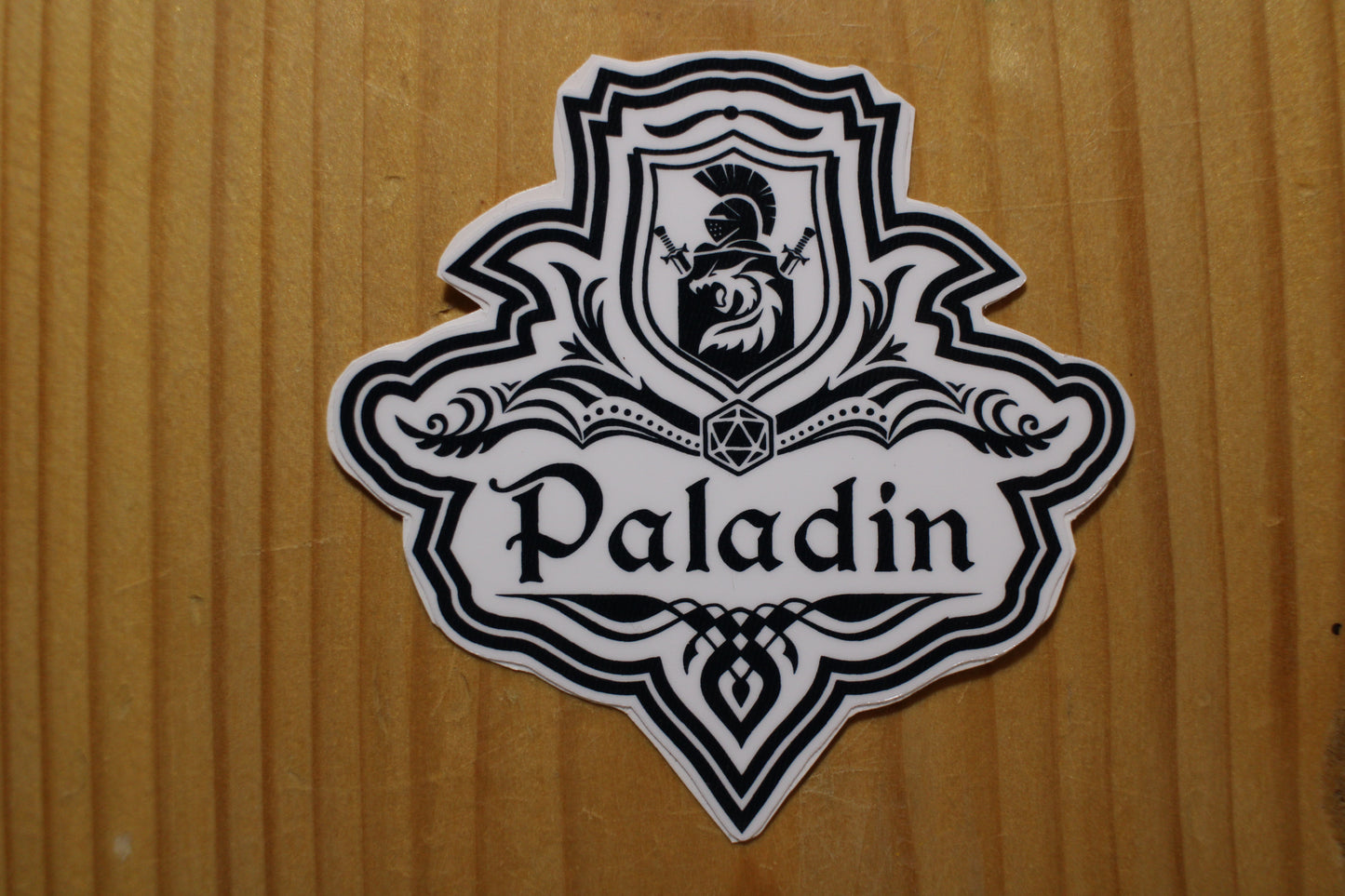 RPG Class Sticker Paladin Sticker |TTRPG|D&D|RPG