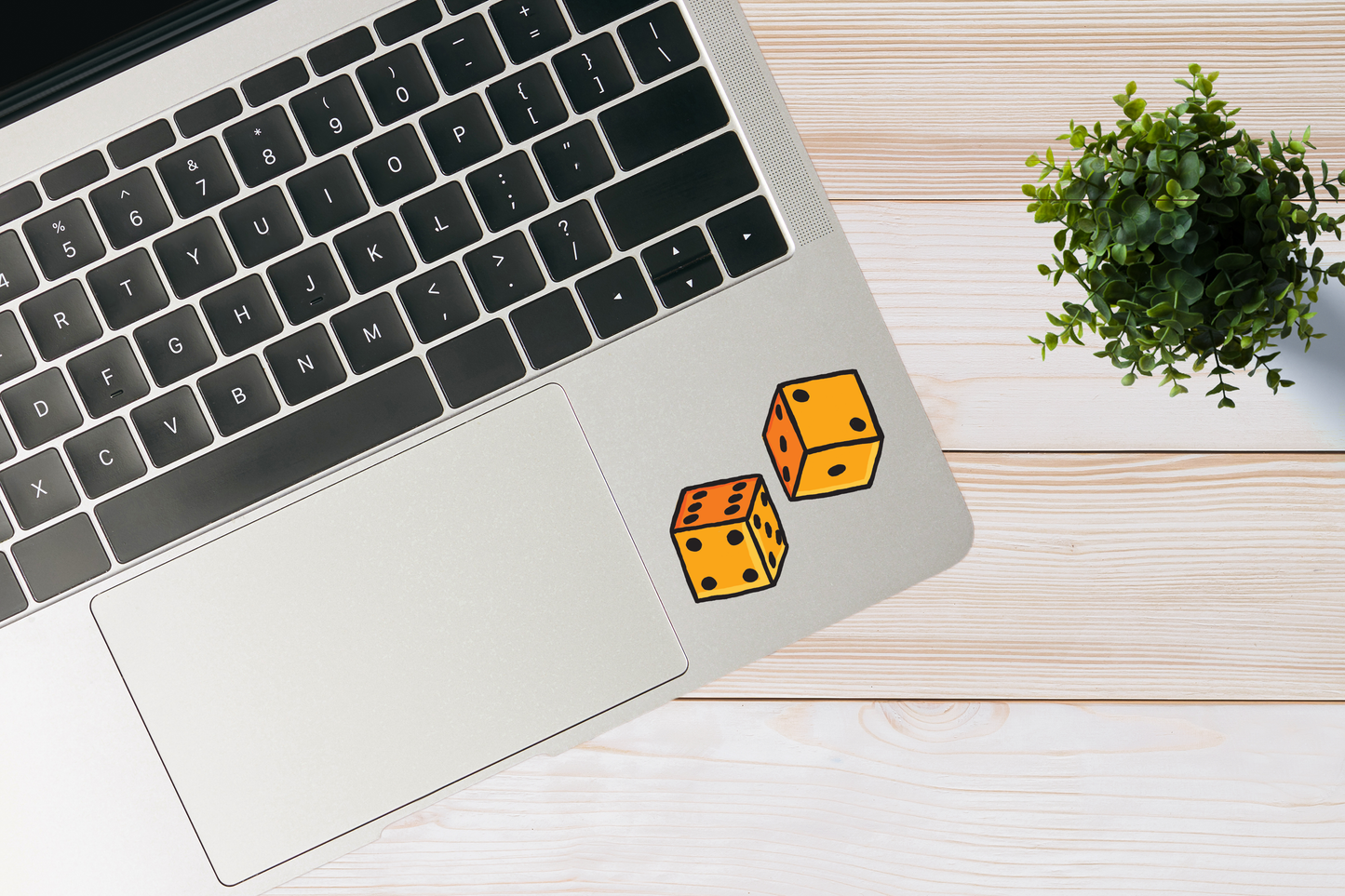 D6 Sticker Set | TTRPG RPG Sticker| Dice