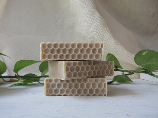 raw honey + spice soap