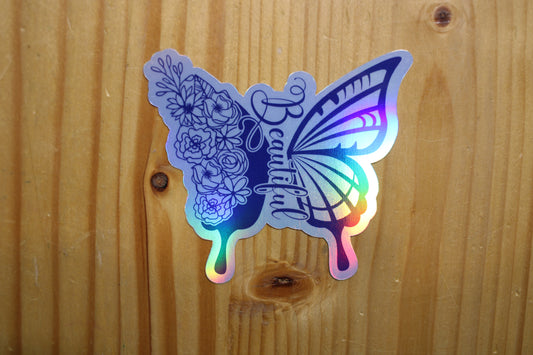 Lacy the Butterfly Sticker