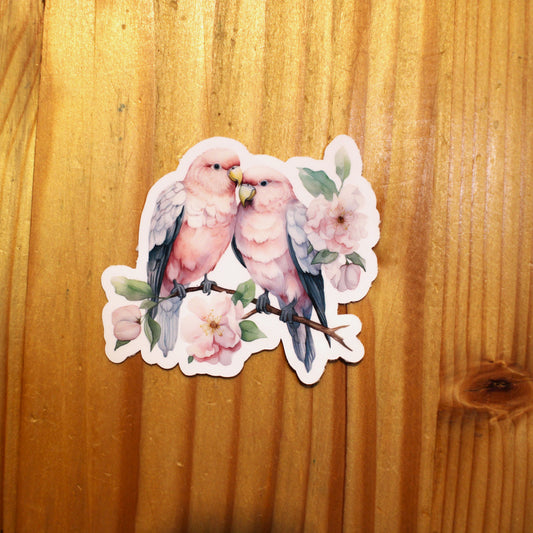 Love Birds Sticker