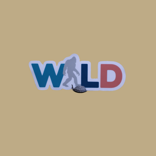 Wild Bigfoot Lake Theme| Sasquatch Sticker
