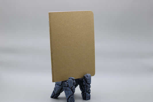Kraft Pocket Notebook| Memo book| Line Free Notebook