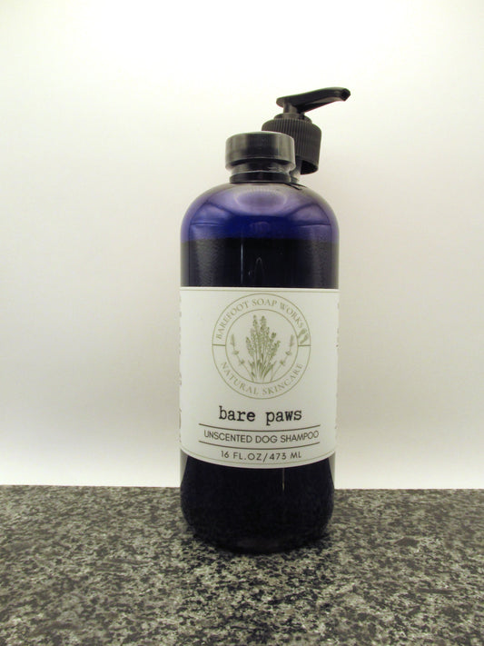 Natural Dog Shampoo for Sensitive Skin | Gentle Plant-Based Pet Wash | Puppy & Dog Shampoo – Bare Paws