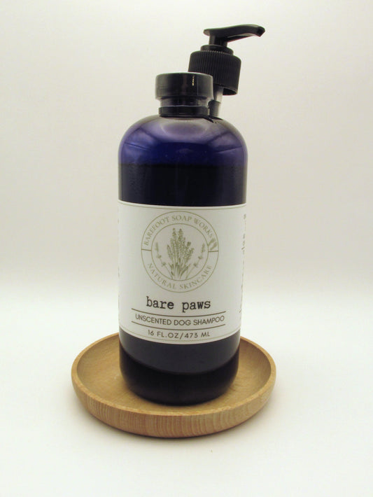 Natural Dog Shampoo for Sensitive Skin | Gentle Plant-Based Pet Wash | Puppy & Dog Shampoo – Bare Paws
