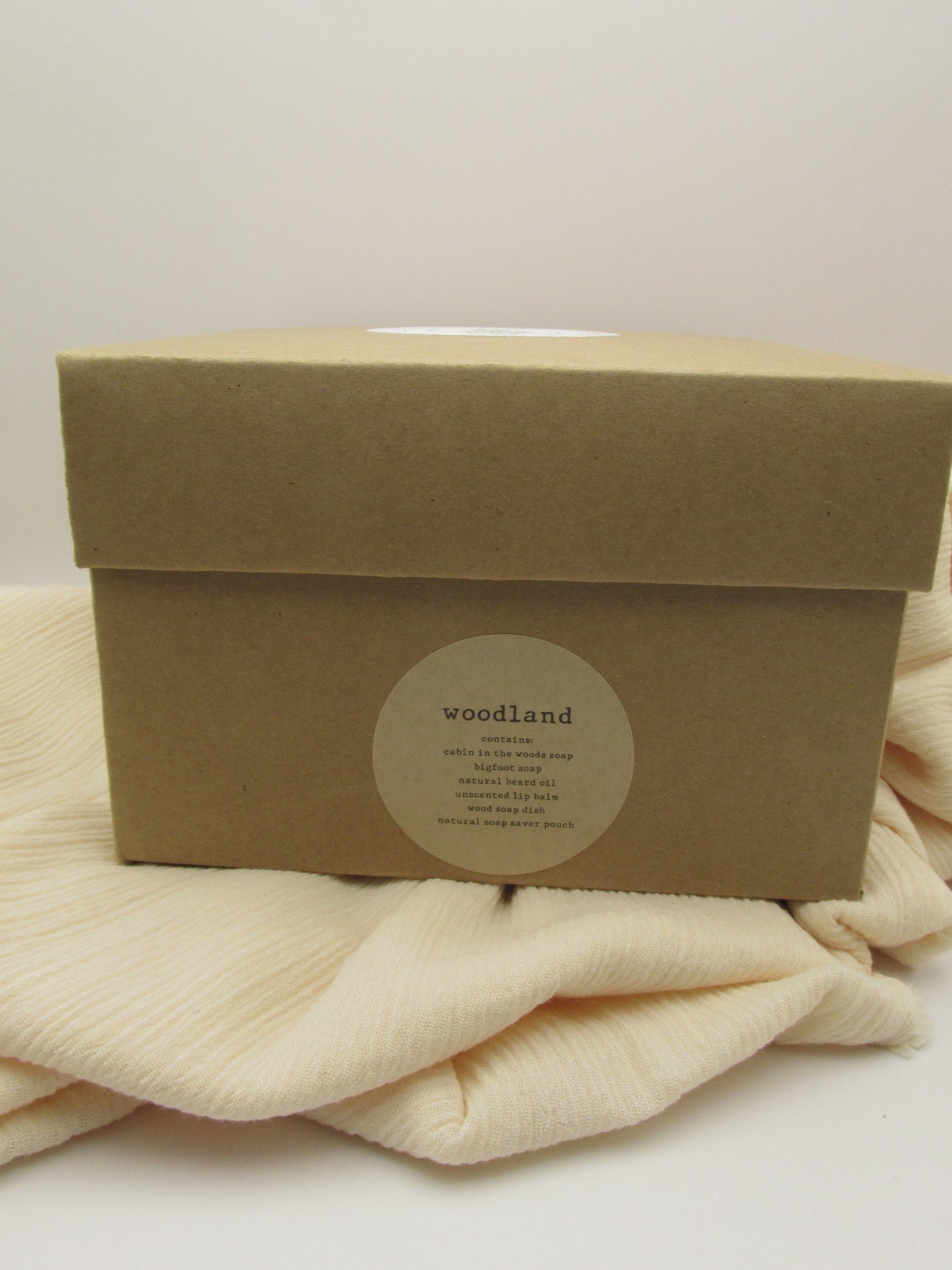 Unscented Spa Gift Box | Natural Sensitive Skin Gift Set | Fragrance Free Self Care Gift | Gentle Bath & Body Bundle