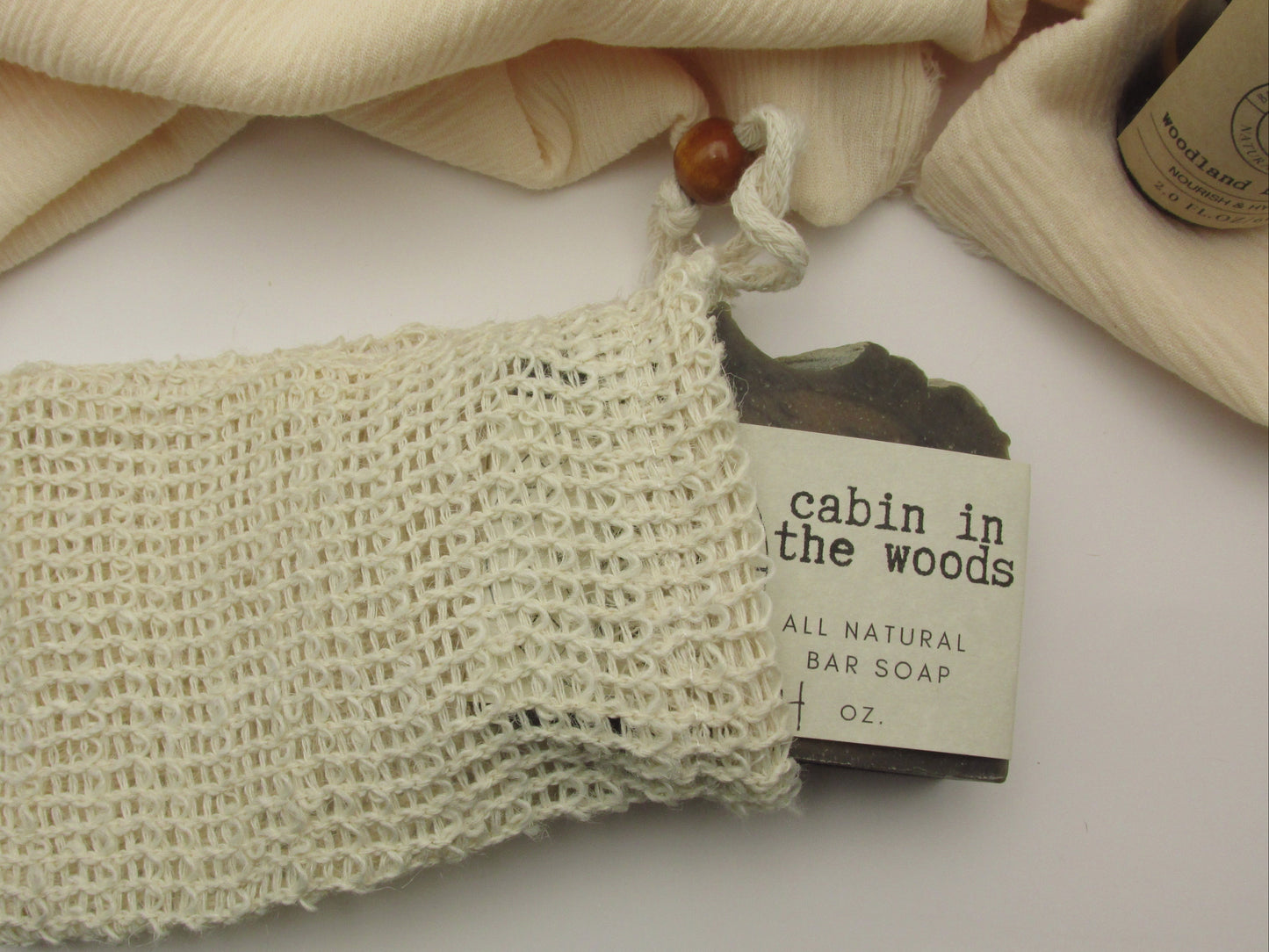 Woodland Gift Box for Men | Woodsy Natural Soap & Beard Oil Set | Rustic Self Care Gift | Forest Inspired Grooming Kit