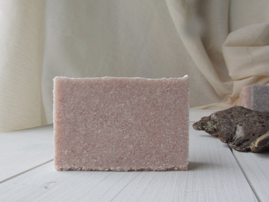 Relax Sea Salt Soap | Lavender Spa Bar with Brazilian Purple Clay | Handmade Natural Salt Soap | Palm-Free Artisan Soap
