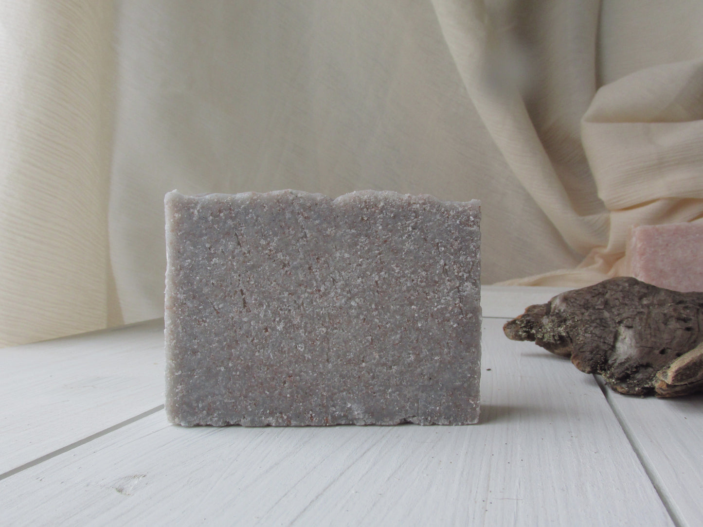 Refresh Sea Salt Soap | Peppermint Eucalyptus Spa Bar | Handmade Natural Salt Soap | Palm-Free Artisan Soap