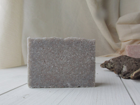 Refresh Sea Salt Soap | Peppermint Eucalyptus Spa Bar | Handmade Natural Salt Soap | Palm-Free Artisan Soap