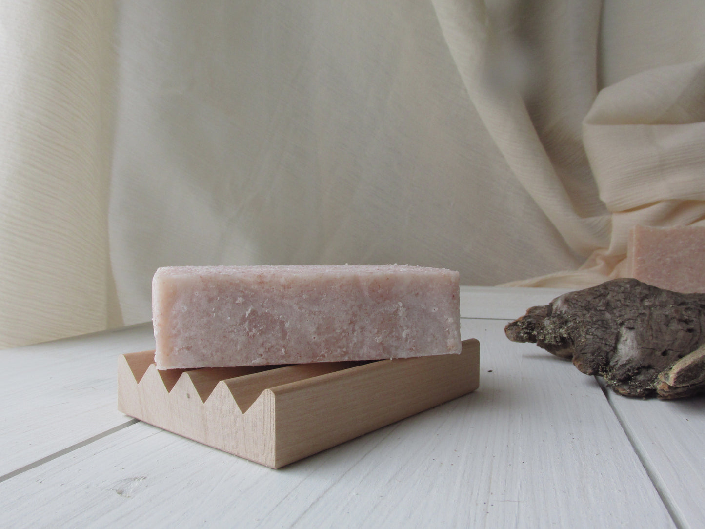 Relax Sea Salt Soap | Lavender Spa Bar with Brazilian Purple Clay | Handmade Natural Salt Soap | Palm-Free Artisan Soap