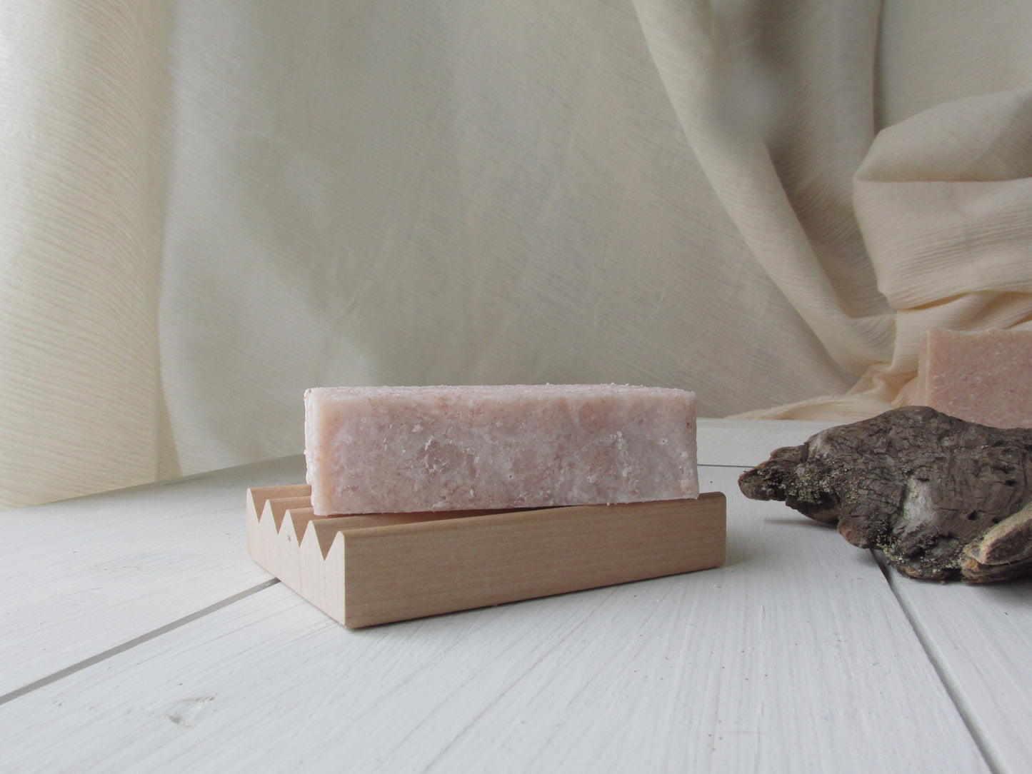 Renew Sea Salt Soap | Unscented Spa Bar with Aloe Vera | Handmade Natural Salt Soap |  Artisan Soap