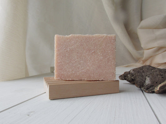 Recharge Sea Salt Soap | Citrus Spa Bar | Handmade Natural Salt Soap with Aloe Vera | Palm-Free Artisan Soap
