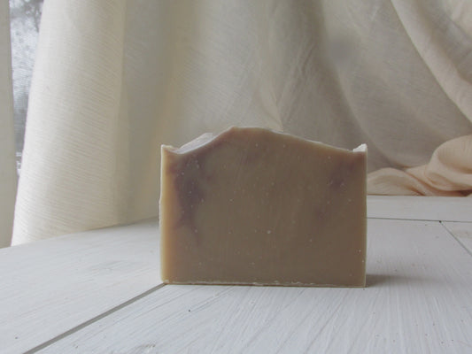 Lavender + Honey Soap | Natural Honey Soap Bar with Brazilian Purple Clay | Handmade Palm-Free Artisan Soap