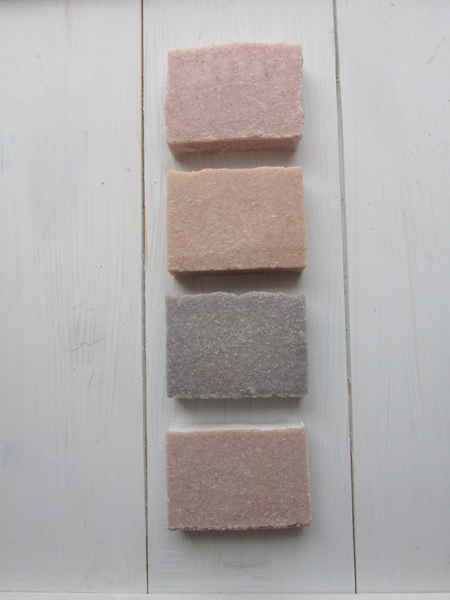 Spa Collection Soap Set | 4 Sea Salt Spa Bars | Natural Handmade Salt Soap Bundle | Self Care Gift Set