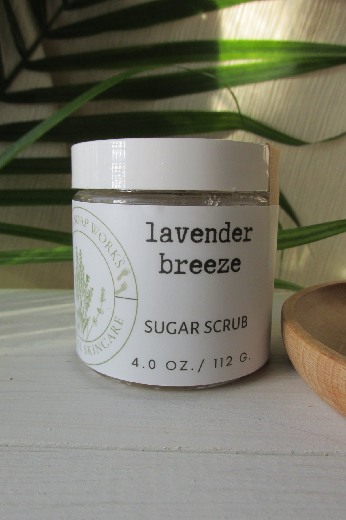 Lavender Breeze Sugar Scrub | Lavender Peppermint Exfoliating Body Scrub | Handmade Natural Sugar Scrub