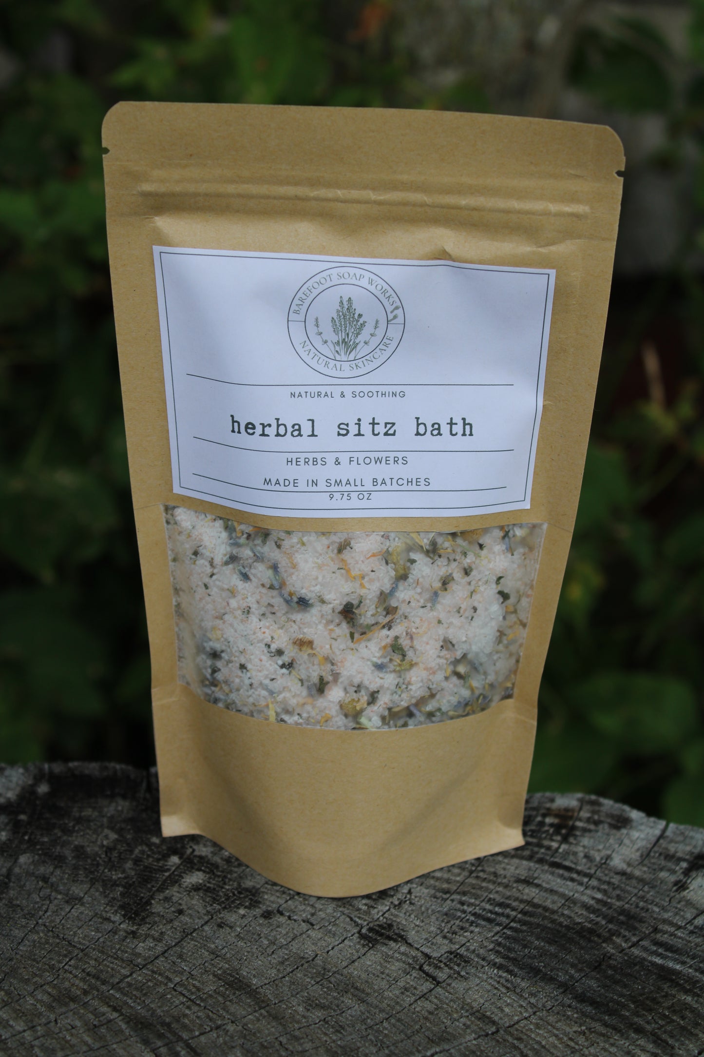Natural Herbal Sitz Bath | Epsom Salt, Calendula & Lavender Comfort Soak