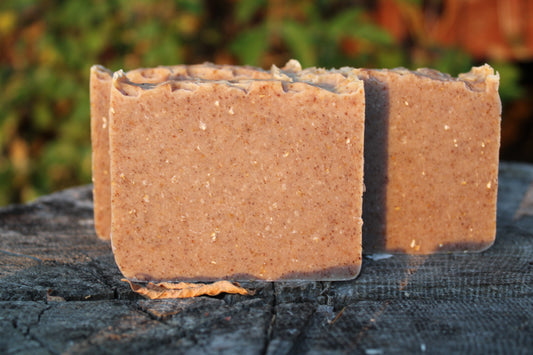 raw honey + spice soap