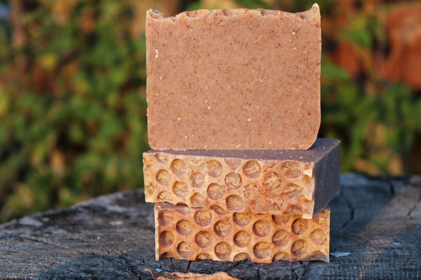 raw honey + spice soap