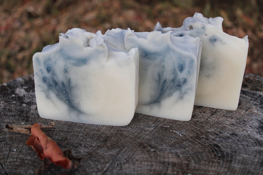 Winter Walk Soap – Eucalyptus Rosemary Mint Natural Bar | 4 oz Handmade Soap