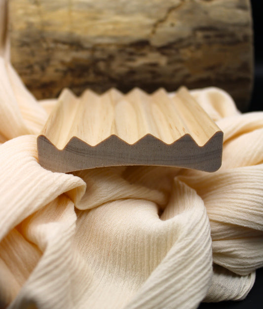 Pine Soap Dish | USA Made Wooden Soap Holder | Natural Soap Saver | Handmade Wood Soap Dish