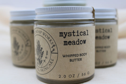 Mystic Meadow Whipped Body Butter – Clary Sage, Mango & Shea Butter Blend