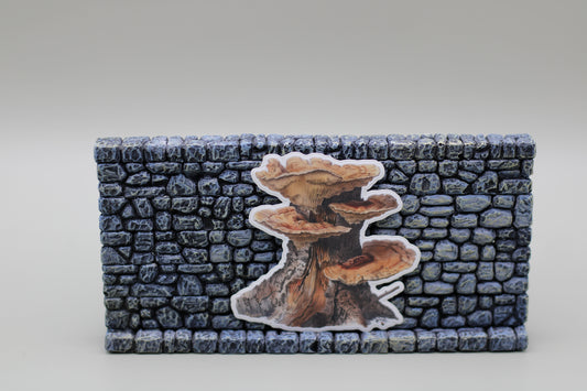 Turkey Tail Like Mushrooms Vintage Sticker Die Cut Vintage Outdoors Forest Woods Nature