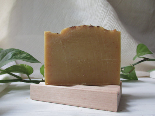 pumpkin + honey soap