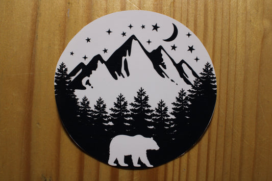 Roaming Bear Sticker