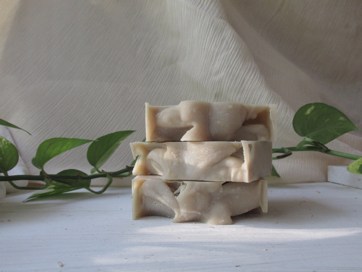 Lavender Labyrinth Soap, Handmade Botanical Lavender Bar, Natural Artisan Soap, Coconut Milk Soap, Earthy Floral Bath Soap